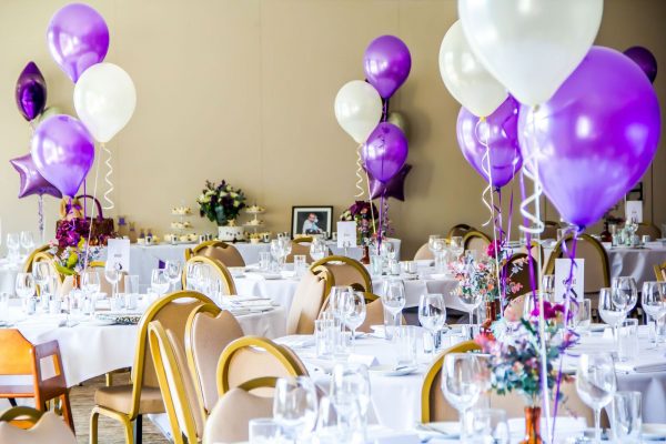 Aldwickbury Park Party Room with Balloons